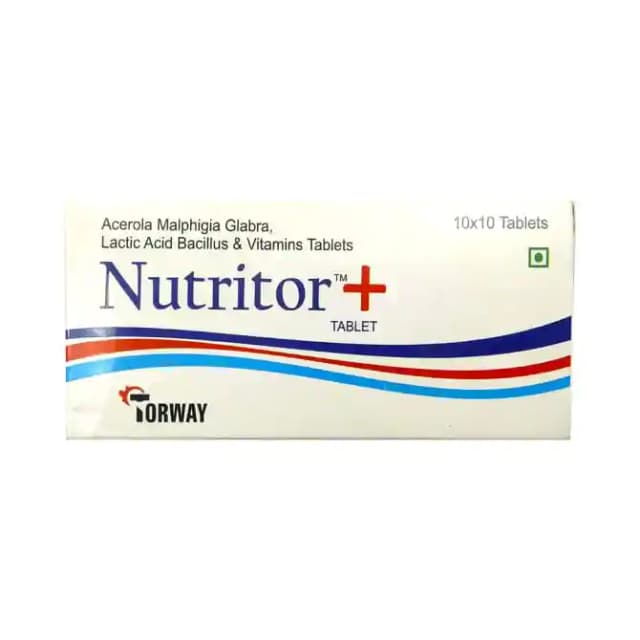 Nutritor Plus (1 Strip Of 10 tablets)
