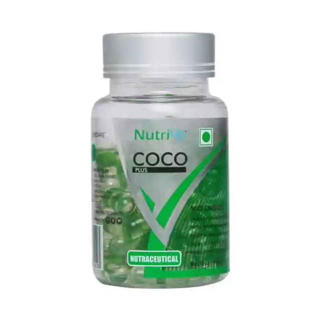 Nutriup Coco Plus 500mg Veg (1 Bottle of 60 vegicaps)