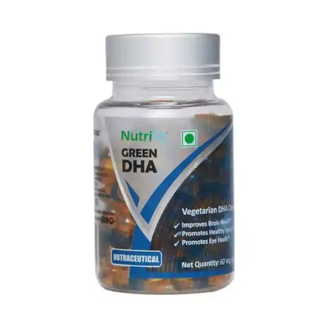 Nutriup Green DHA Veg (1 Bottle of 60 vegicaps)