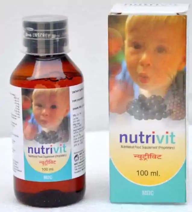 Nutrivit Syrup (1 Bottle of 100 ml Syrup)