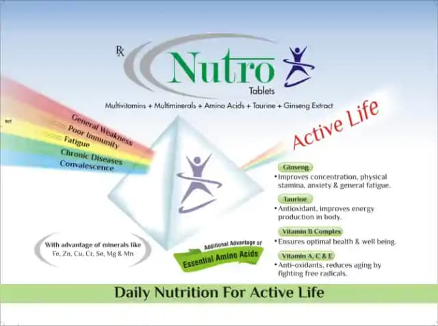 Nutro (1 Strip Of 10 tablets)