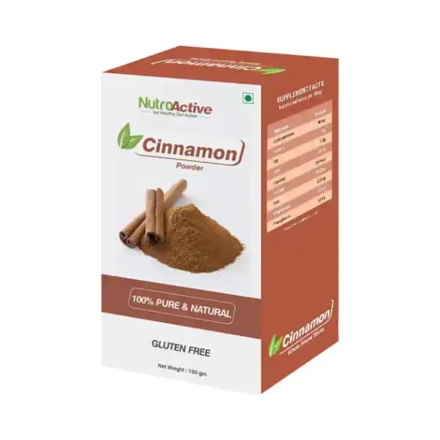 NutroActive Cinnamon Powder (1 Box Of 100 gm Powder)