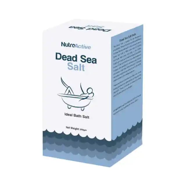 NutroActive Dead Sea Salt (1 Box Of 350 gm Powder)