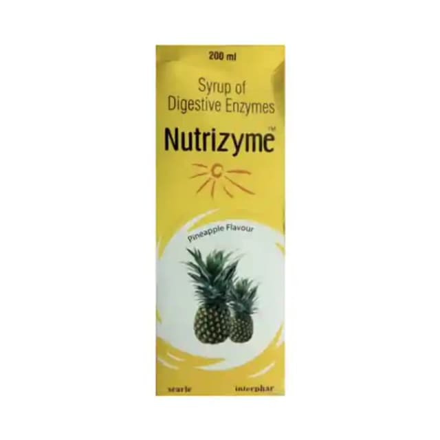 Nutrozyme Syrup (1 Bottle of 200 ml Syrup)