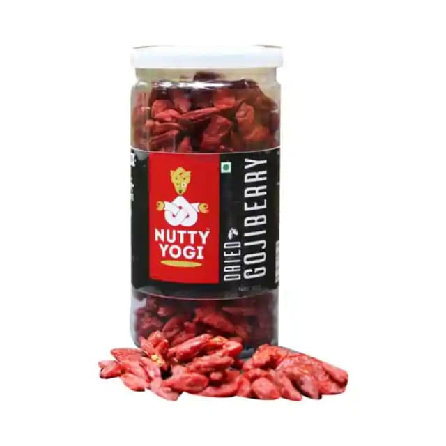 Nutty Yogi Dried Goji Berry (1 Jar Of 100 gm Dry Fruits)