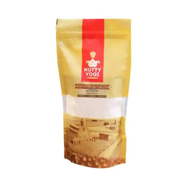 Nutty Yogi Gluten Free Flour Oats (1 Packet Of 500 gm Flour)