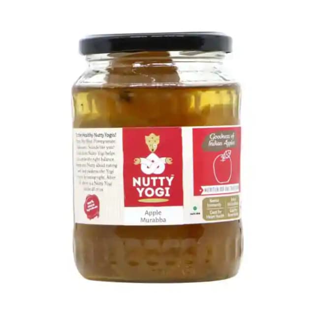 Nutty Yogi Murabba Apple (1 Jar Of 600 gm Murabba)