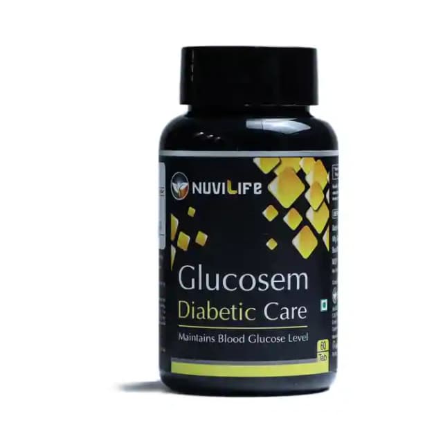Nuvilife Glucosem 500mg (1 Bottle of 60 tablets)