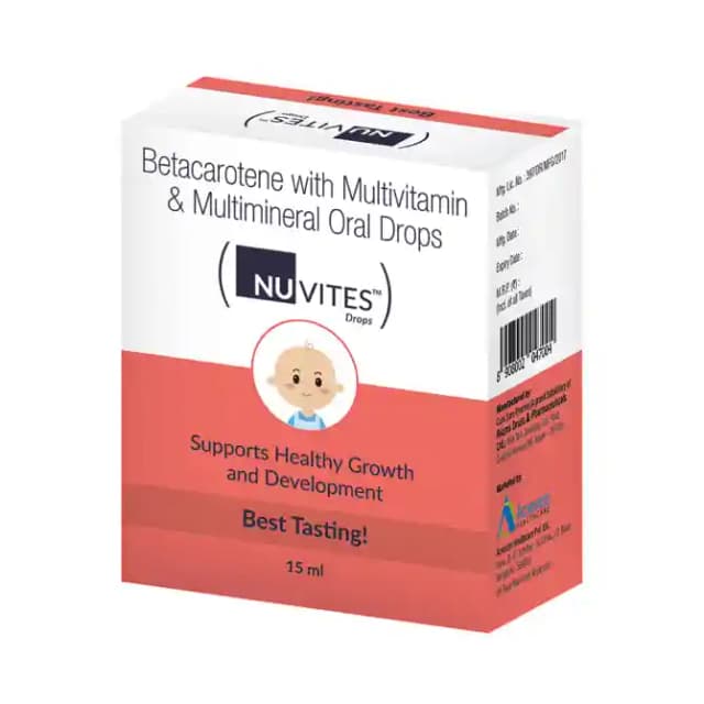 Nuvites Oral Drops (1 Bottle of 15 ml Oral Drops)