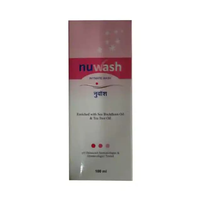 Nuwash Intimate Wash (1 Bottle of 100 ml Vaginal Wash)