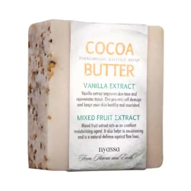 Nyassa Cocoa Butter Handmade Soap (1 Packet Of 150 gm Soap)
