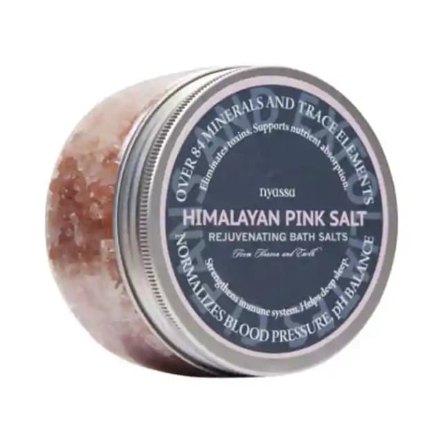 Nyassa Himalayan Pink Salt Bath Salt (1 Box Of 220 gm Powder)