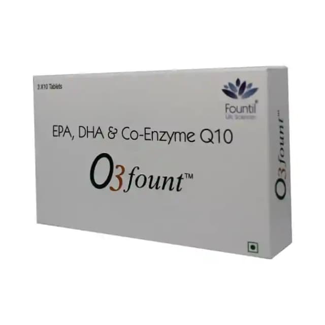 O3Fount (1 Strip Of 10 tablets)