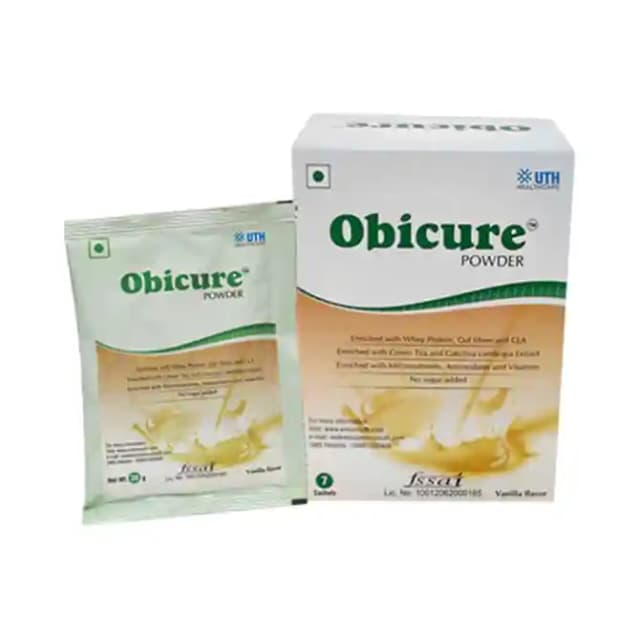 Obicure Powder Vanilla (1 Packet Of 30 gm Powder)