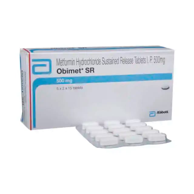 Obimet SR 500 (15 tablets sr in 1 strip)
