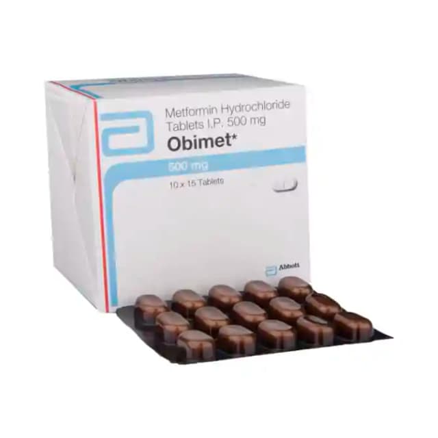 Obimet 500 (15 tablets in 1 strip)