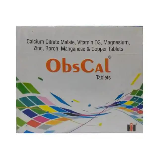 Obscal (1 Strip Of 15 tablets)