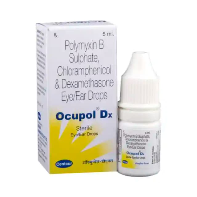 Ocupol DX Sterile Eye/Ear Drops (5 ml in 1 bottle)