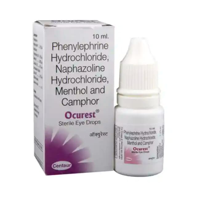 Ocurest Sterile Eye Drop (10 ml in 1 packet)