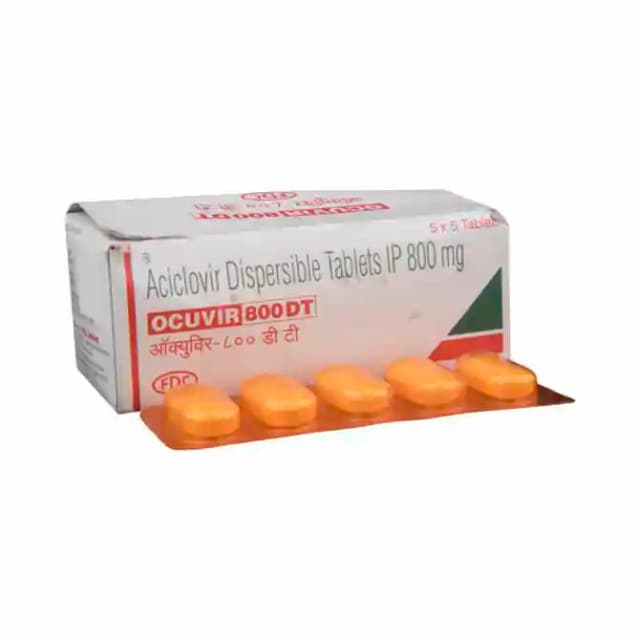 Ocuvir 800 DT (5 tablets dt in 1 strip)