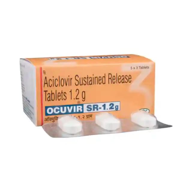Ocuvir SR 1.2gm (3 tablets sr in 1 strip)