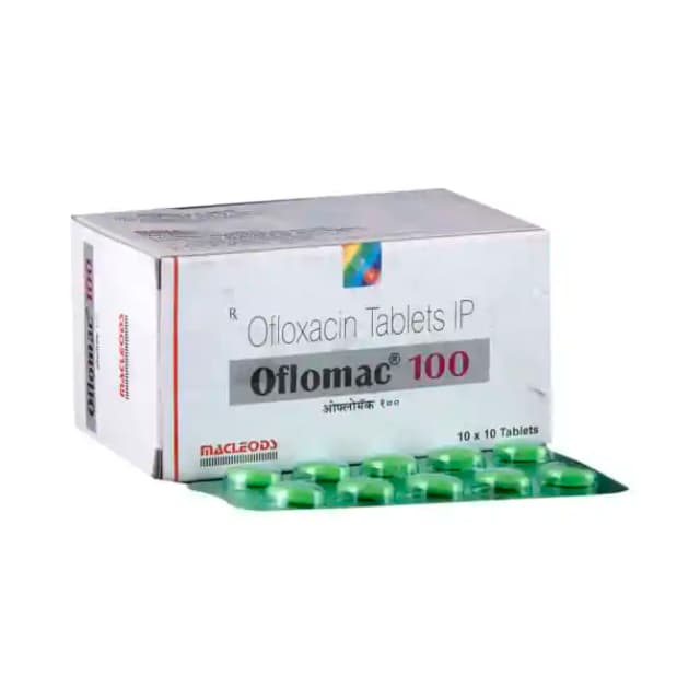 Oflomac 100 (10 tablets in 1 strip)