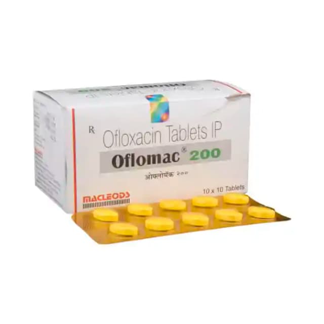 Oflomac 200 (10 tablets in 1 strip)