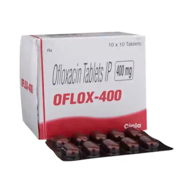 Oflox 400 (10 tablets in 1 strip)