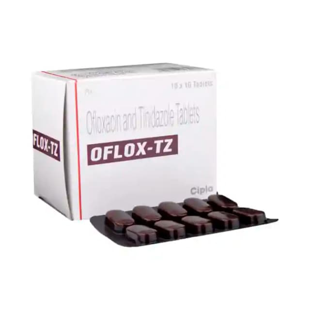 Oflox TZ (10 tablets in 1 strip)