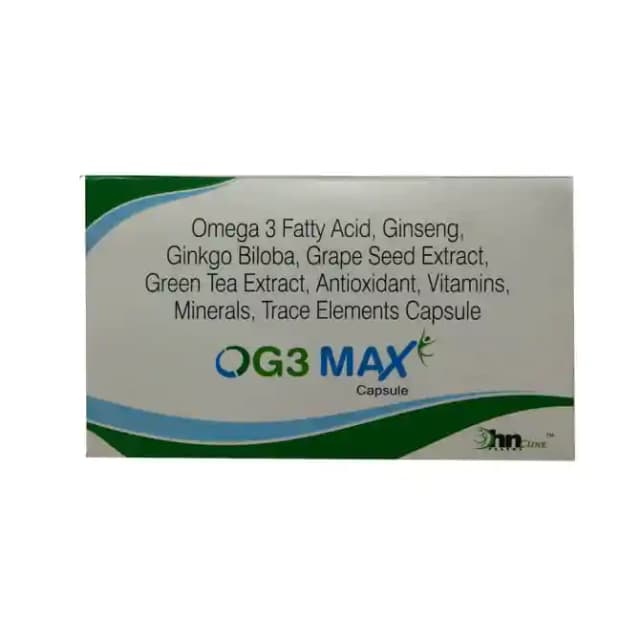 OG3 Max (1 Strip Of 10 capsules)