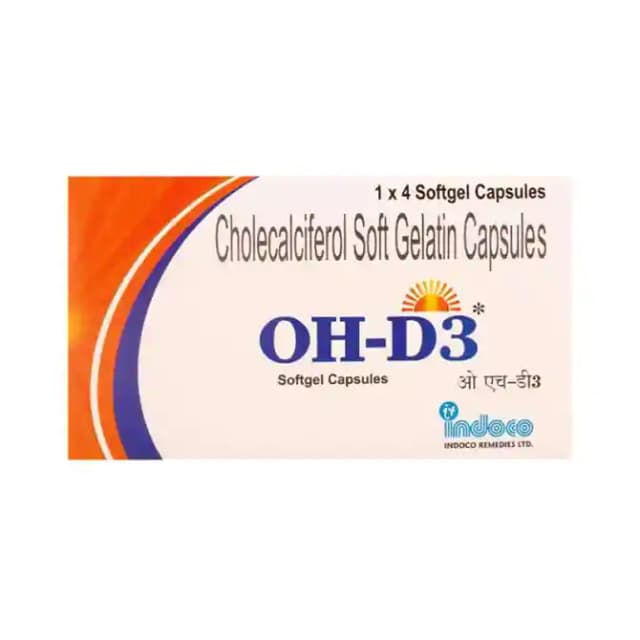 OH D3 (1 Strip Of 4 capsules)