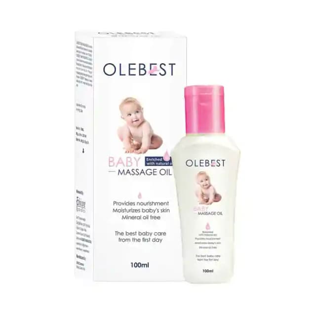 Olebest Baby Massage Oil (1 Bottle of 100 ml Oil)