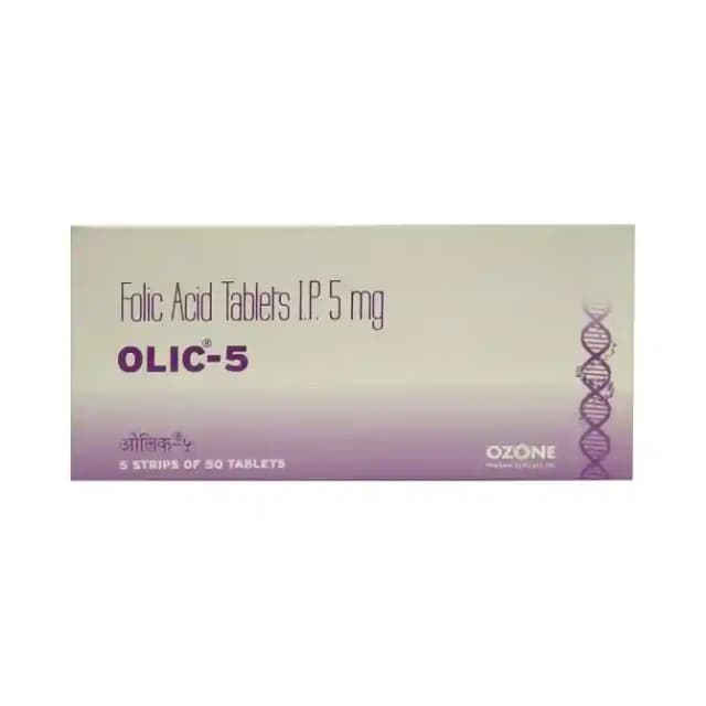 Olic 5 (1 Strip Of 10 tablets)