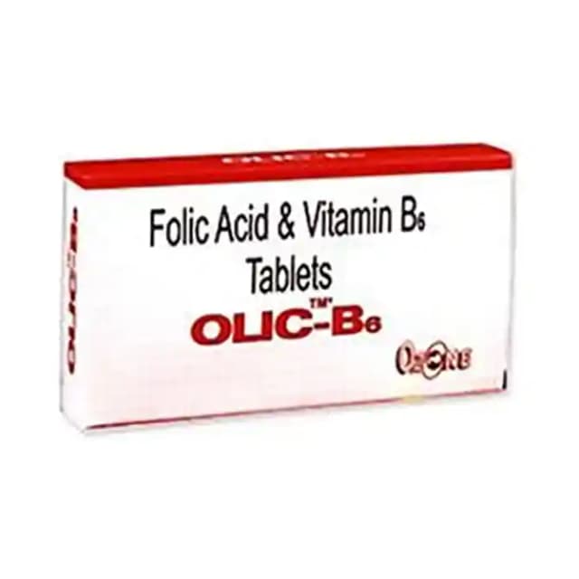 Olic B6 (1 Bottle of 50 tablets)