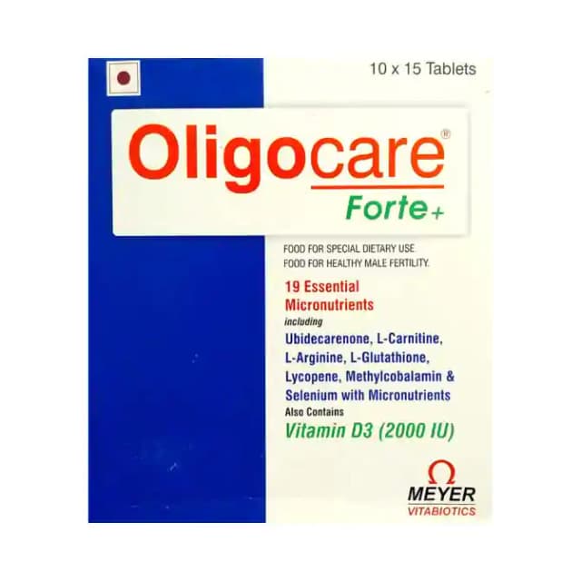 Oligocare Forte + (1 Strip Of 15 tablets)