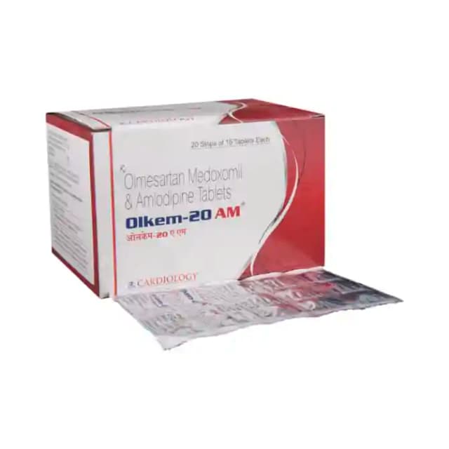 Olkem 20 AM (15 tablets in 1 strip)