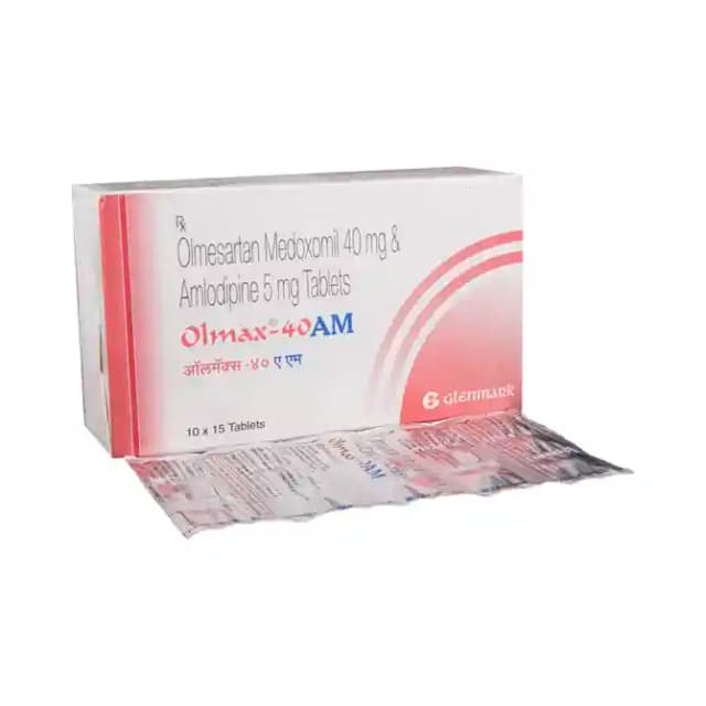 Olmax 40 AM (15 tablets in 1 strip)