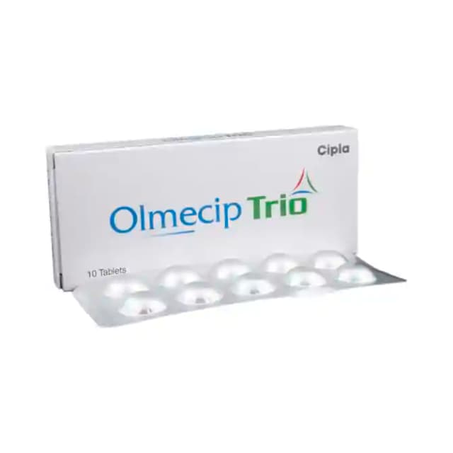 Olmecip Trio (10 tablets in 1 strip)