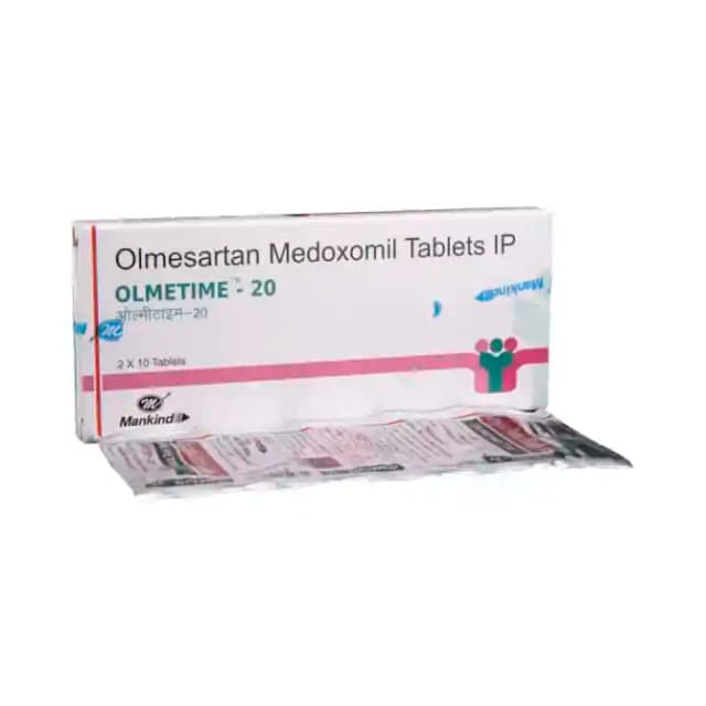 Olmetime 20 (10 tablets in 1 strip)