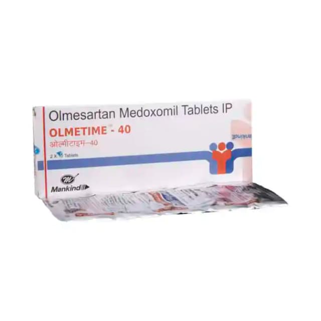 Olmetime 40 (10 tablets in 1 strip)