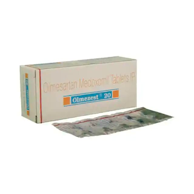 Olmezest 20 (10 tablets in 1 strip)