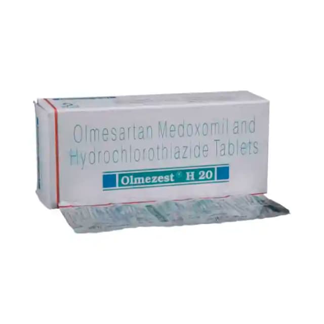 Olmezest H 20 (10 tablets in 1 strip)