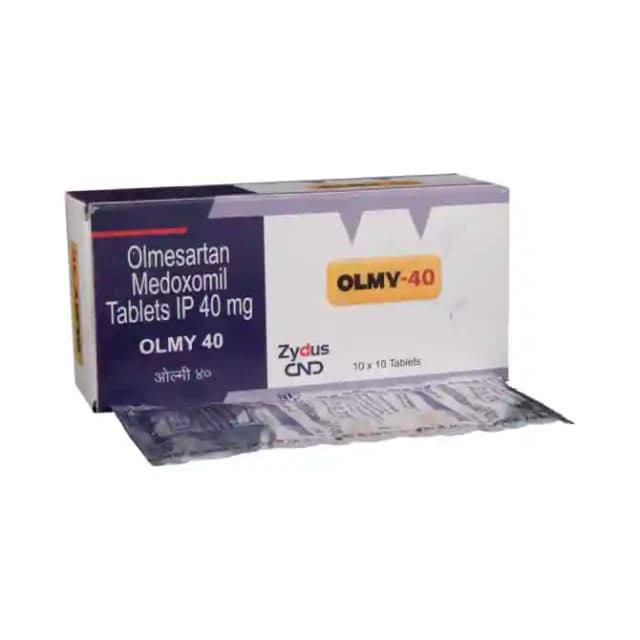 Olmy 40 (10 tablets in 1 strip)