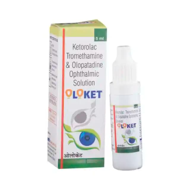 Oloket Ophthalmic Solution (5 ml in 1 packet)