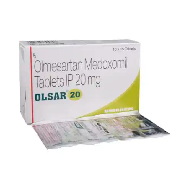 Olsar 20 (15 tablets in 1 strip)
