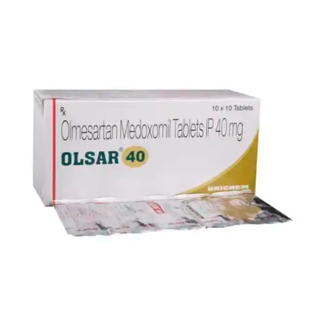 Olsar 40 (10 tablets in 1 strip)