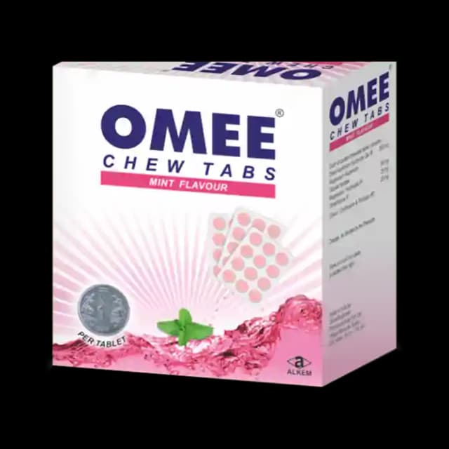 Omee Chewable Mint (1 Strip Of 12 Chewable Tablets)