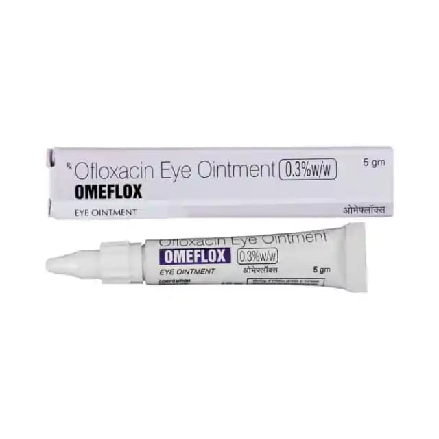 Omeflox Eye Ointment (5 gm in 1 tube)
