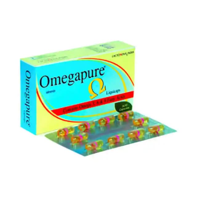 Omegapure (1 Strip Of 10 capsules)