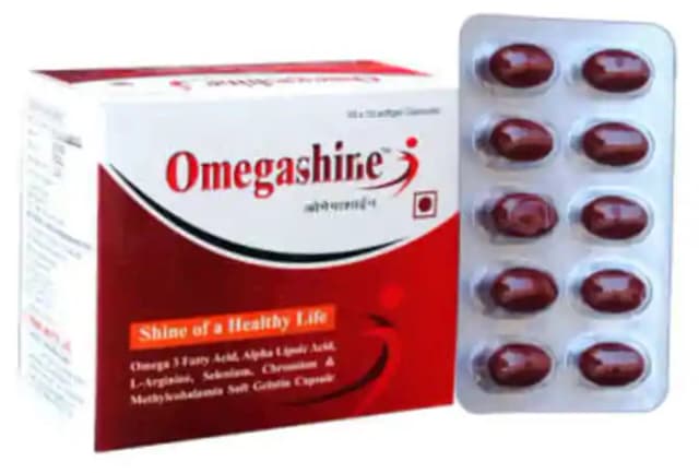 Omegashine (1 Strip Of 10 capsules)